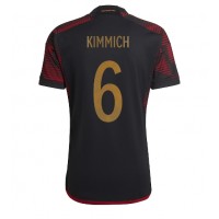 Koszulka piłkarska Niemcy Joshua Kimmich #6 Strój wyjazdowy MŚ 2022 tanio Krótki Rękaw
